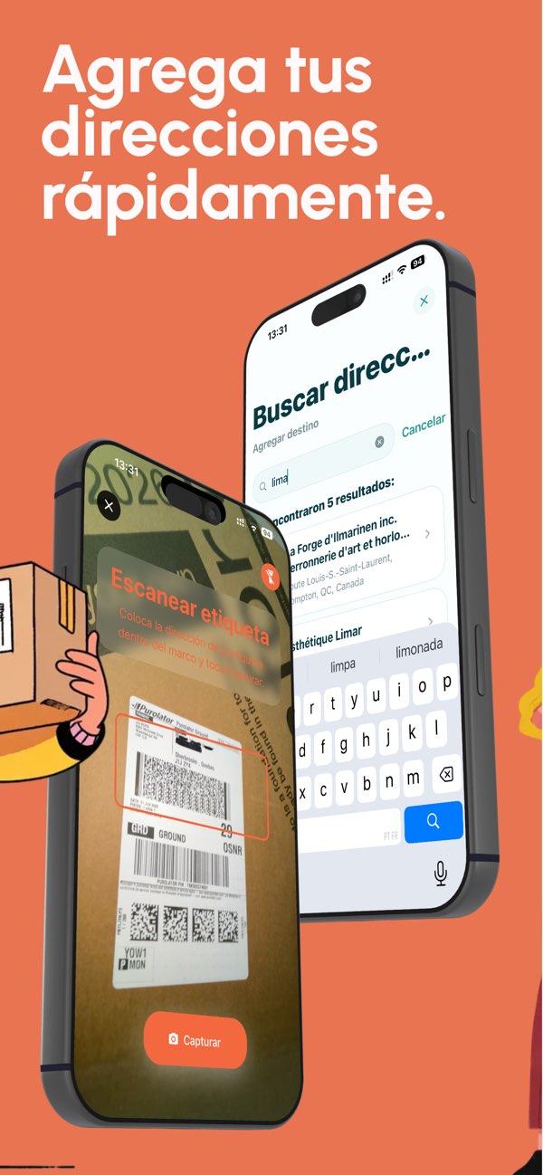 Captura de pantalla de la app RouteWise 3