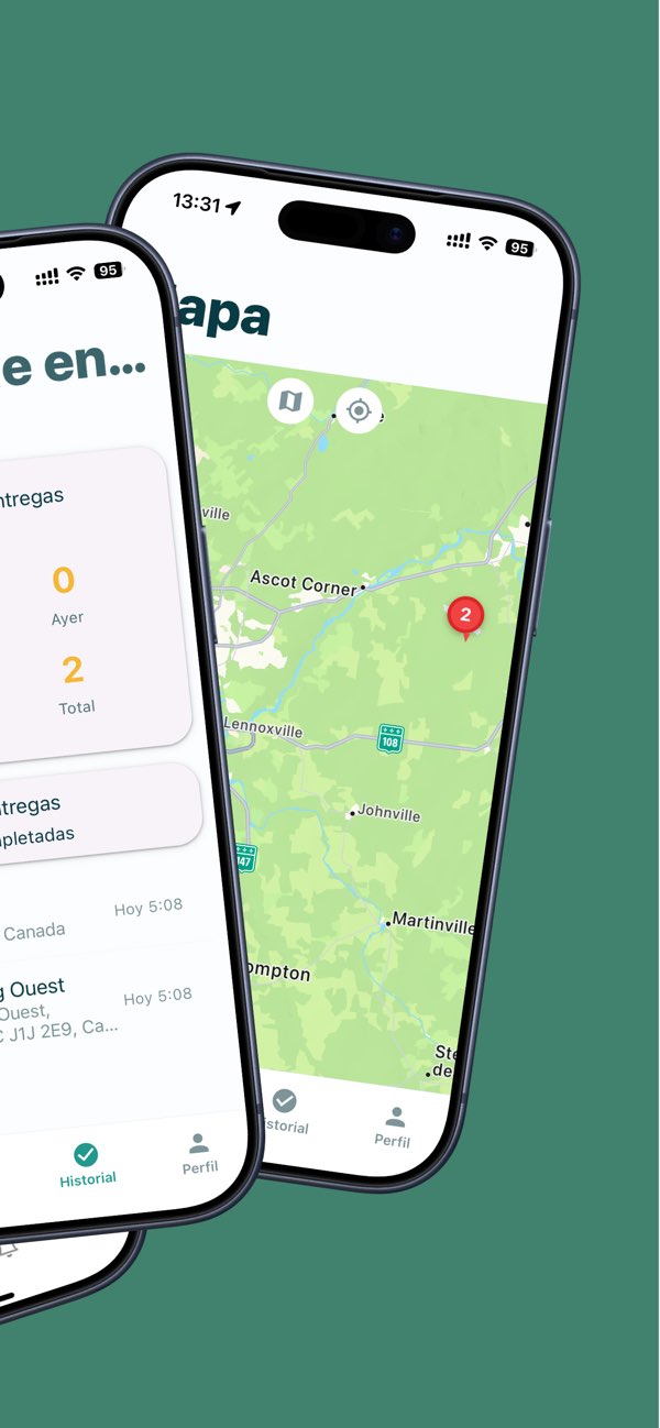 Captura de pantalla de la app RouteWise 5